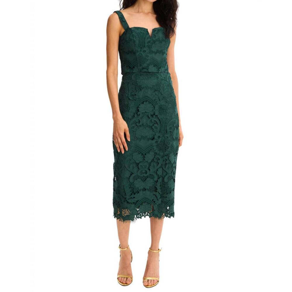 NEW ALLISON drea skirt in pine green